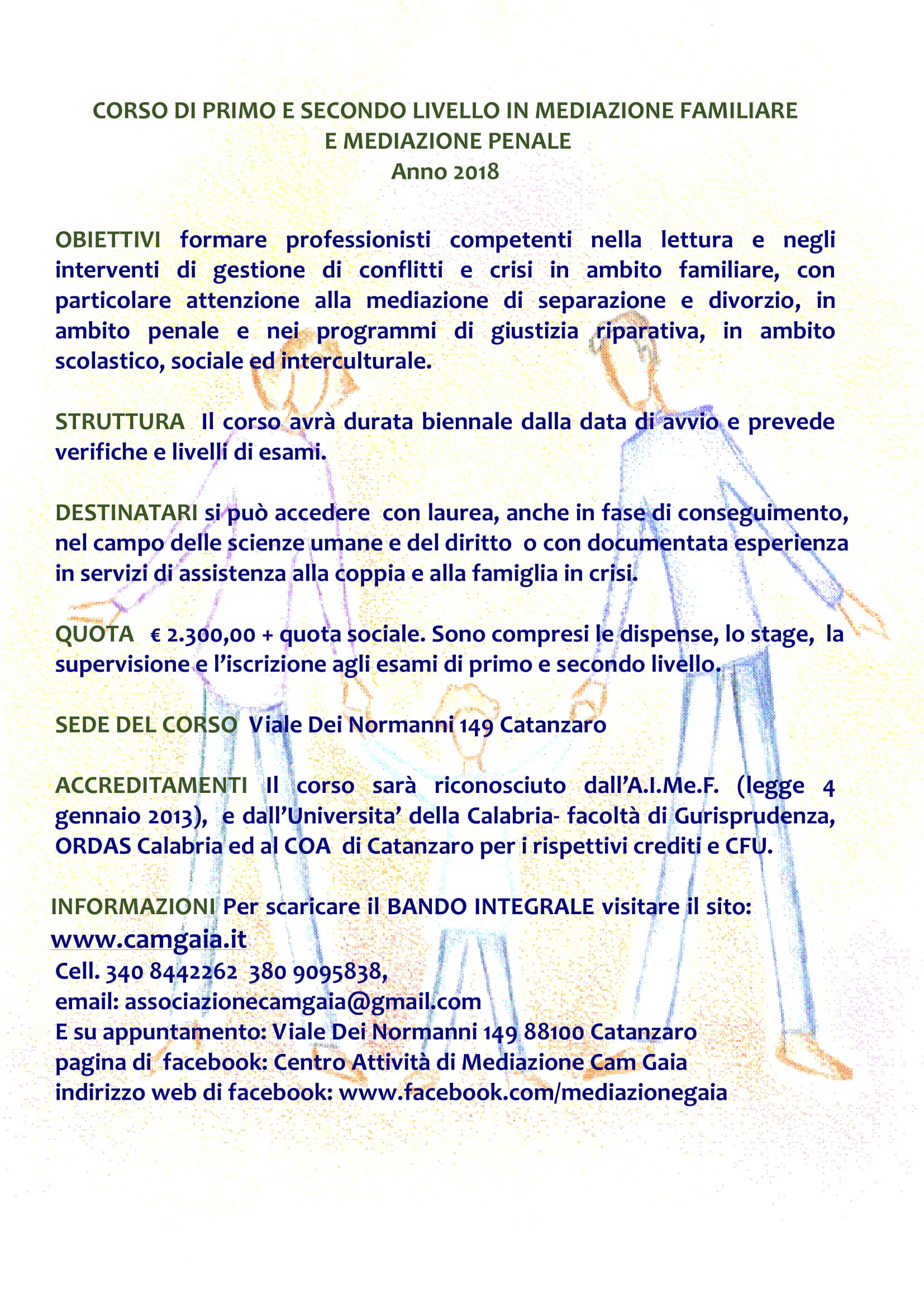 APERTE LE ISCRIZIONI